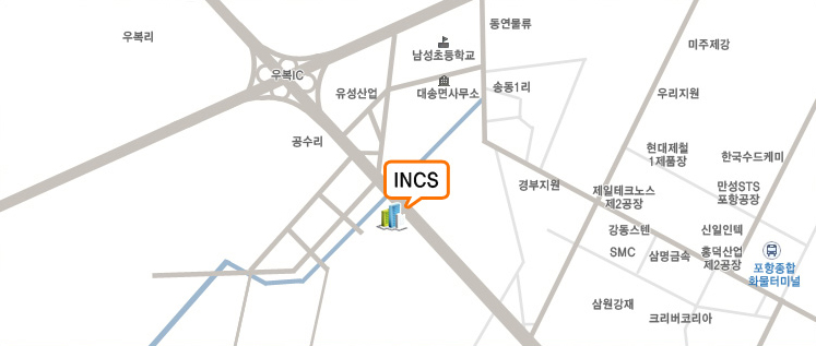 INCS 오시는길